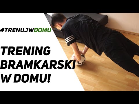 Trening bramkarski w domu! #TrenujWDomu