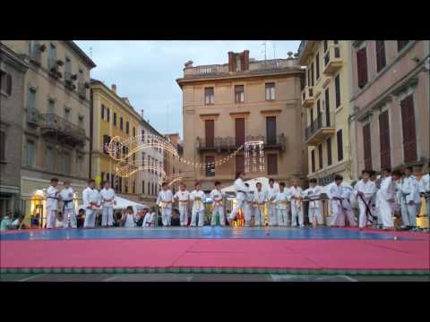 SportInCentro Osimo 2016 - Esibizione Judo, gruppo Samurai
