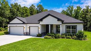 Brand NEW Ocala Home Under $400K | NO HOA, NO Rear Neighbors & NO Carpet!