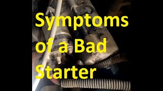 Symptoms of a Bad Starter, Common Causes, and How to Test It