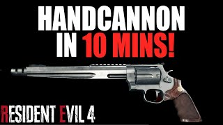 *NEW* Fastest way to get Handcannon in Resident Evil 4 Remake!