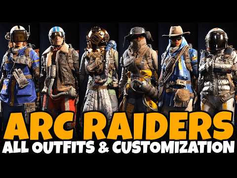 ARC Raiders (1.0) - All Outfits & Where To Get Them (Customization Options, Quest Rewards, Store!)