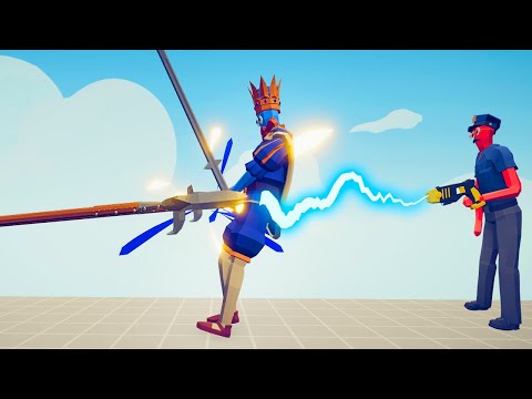 TASER + PIKE vs EVERY UNIT | TABS Totally Accurate Battle Simulator