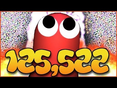125,000K+WORLD RECORD MASS GAMEPLAY - SLITHER.IO WORLD RECORD (YouTube Highscore) hacking secret