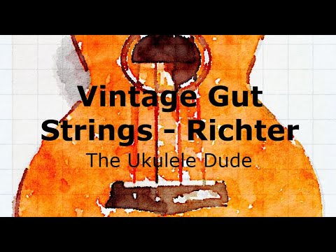 The Ukulele Dude - Gut Strings On A Richter Ukulele