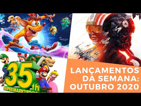 Principais lançamentos de jogos da primeira semana de outubro de 2020