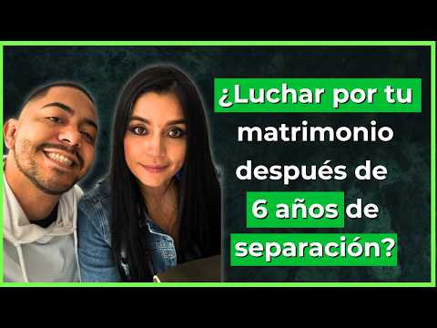 Testimonio: ¿Restauración Después de 6 años de Separación? #restauracionmatrimonial #matrimonio