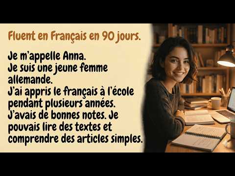 Devenez Fluent en Français en 90 Jours étape par étape  | French  Listening Practice (B1)