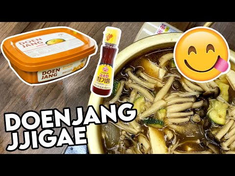 HOW TO MAKE DOENJANG JJIGAE