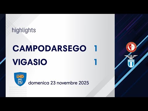 CAMPODARSEGO - VIGASIO 1-1 | highlights