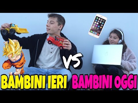 CHILDREN OF YESTERDAY VS CHILDREN OF TODAY