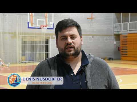 Denis Nusdorfer pred tekmo Medvode - Portorož