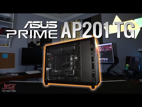 The cleanest mATX case i've ever built on | Asus Prime AP201 Tempered Glass