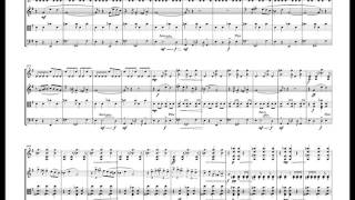 Danzón No  2  Arturo Marquez - String Quartet / Cuarteto de Cuerdas SCORE