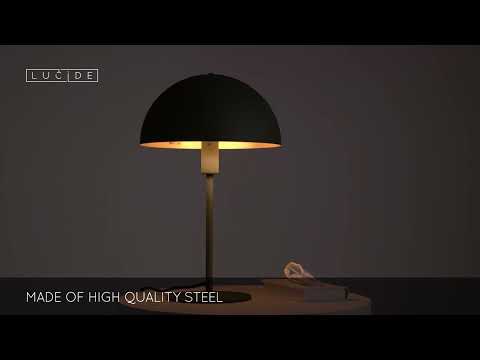 Lucide 45596/01/33 - Table lamp SIEMON 1xE14/25W/230V green