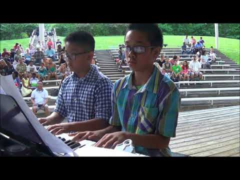 2016 6-Sean & Carl-Simple Gifts (Outdoor Recital)