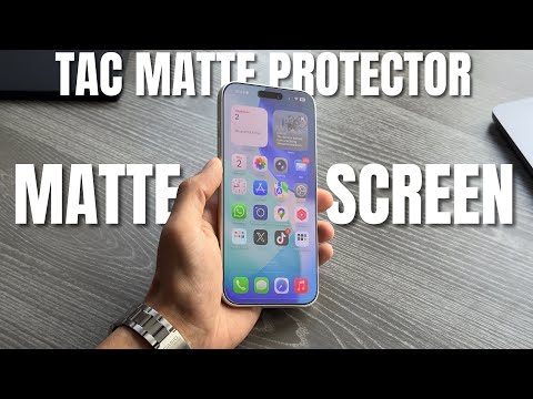 TAC Matte Screen Protector Review – Anti-Glare Done Right for iPhone 17 Series