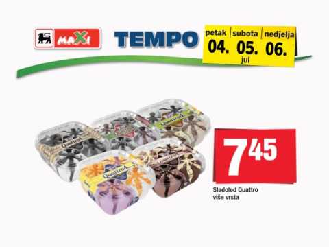 Maxi i Tempo vikend akcija od 04.07.2014. do 06.07.2014.