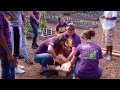 GA Food Corps Garden Bed Construction