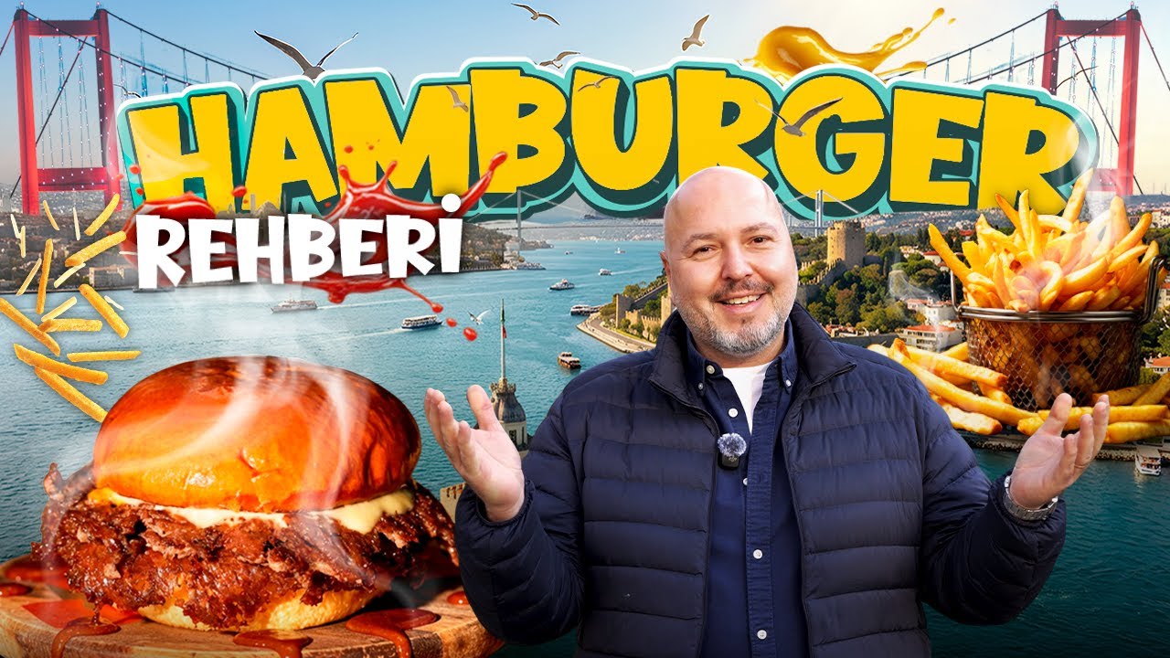 İSTANBUL HAMBURGER REHBERİ 🍔 | Anadolu Yakası'ndan 4 Burger Durağı - Ayaküstü Lezzetler