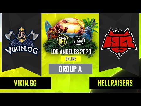 Dota2 - Vikin.gg vs. HellRaisers - Game 2 - Group A - EU/CIS - ESL One Los Angeles