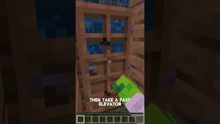 how to see the sunset twice #minecraft #gaming #zackdfilms #shorts