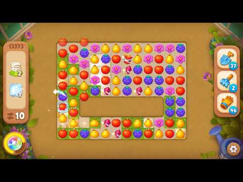 Gardenscapes level 13373 Gameplay #Bubunka