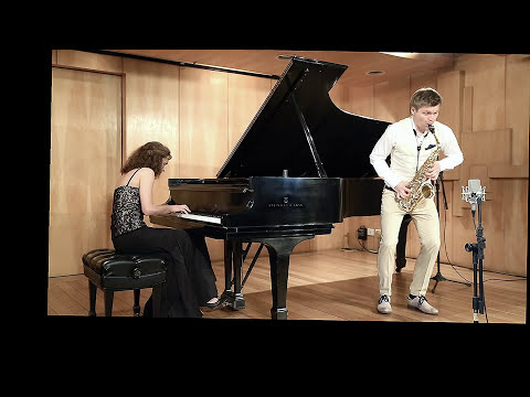 Yoshimatsu Fuzzy Bird Sonata. Sergey Kolesov, sax Elena Grinevich, piano