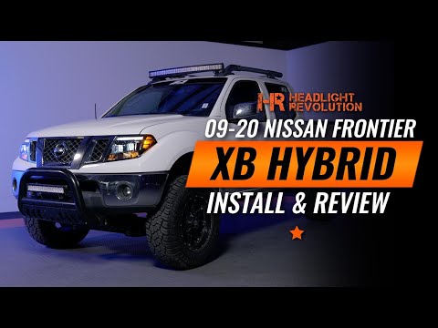 09-20 Nissan Frontier XB Hybrid Install and Review | Headlight Revolution