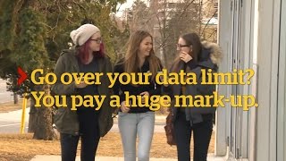 Cellphone data plans: The cost of Rogers, Telus and Bell (CBC Marketplace)