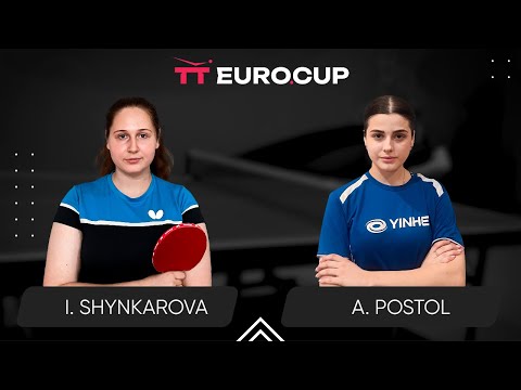 19:15 Iryna Shynkarova - Anastasiia Postol 06.11.2023 TT Euro.Cup Women Ukraine Master. Table 3
