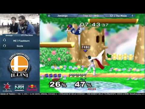 House of Paign 8 - Top 32, WQ: CT | The Moon (Marth) vs. Jawanga (Falco)