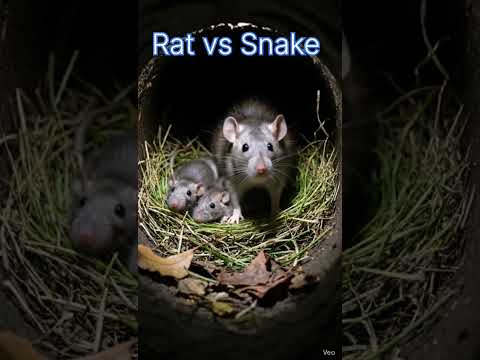 POV Rat Camera: What Happens Inside a Rat Hole? #viral #shorts #shortvideo #rat #snake #hole #pov