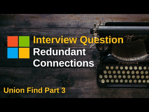 LeetCode 684. Redundant Connection | Union Find Part 3 | C#