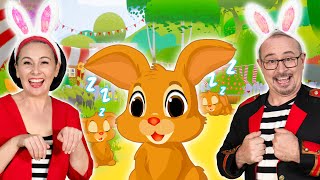 Hop Little Bunnies🐰 | Funny Sleepy Bunny Song | Lah-Lah Nursery Rhymes & Kids Songs