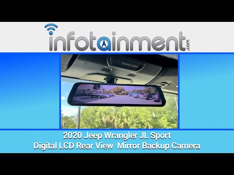 Episode 25: 2020 Jeep Wrangler JL Sport - Digital Rear View Mirror Backup Camera Install Pt. 2