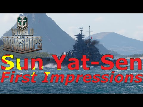 World of Warships- Sun Yat-Sen First Impressions: What The Hell Is This??