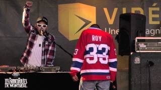 Popstar et DJ Eklips (2011-06-18) - Les FrancoFolies de Montréal