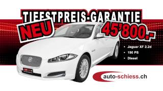 preview picture of video 'Autohaus Schiess - Neuwagen Jaguar XF Frühlingssonderangebot für CHF 45''800.-'