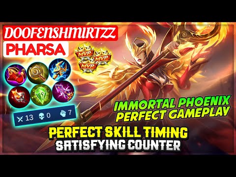 Perfect Skill Timing, Satisfying Counter [ Doofenshmirtzz Pharsa ] Mobile Legends