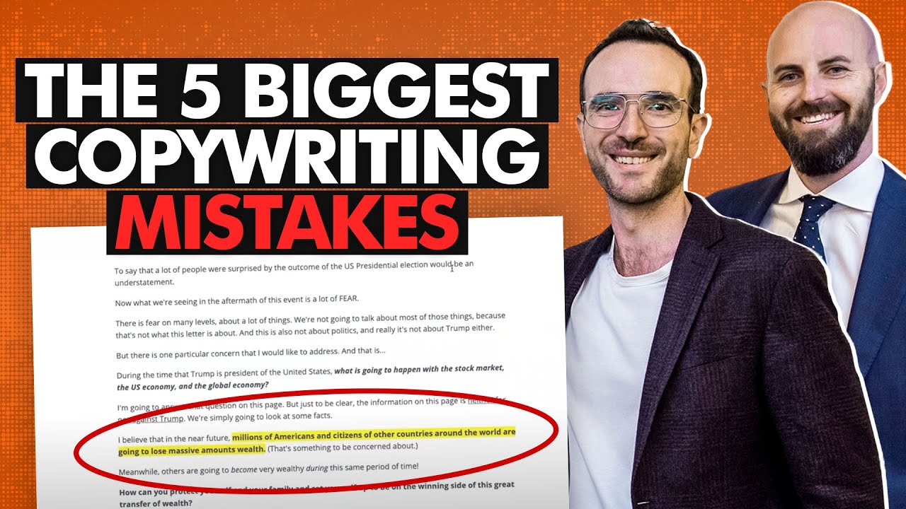 The 5 Biggest Copywriting Mistakes You're Making With Your Leads