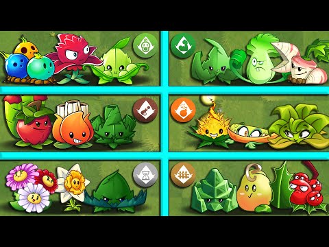 6 Best Team + Mint Battlez - Who Will Win? - PvZ 2 Team Plants vs Team Plants