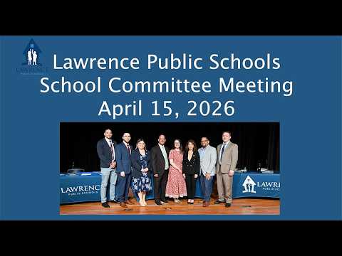 April 15, 2026 School Committee Meeting thumbnail