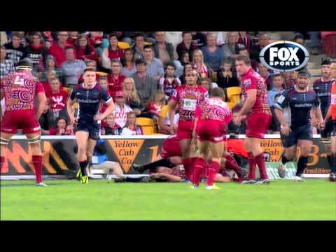 Queensland Reds v Rebels Highlights, Super Rugby Rd 16, 2013