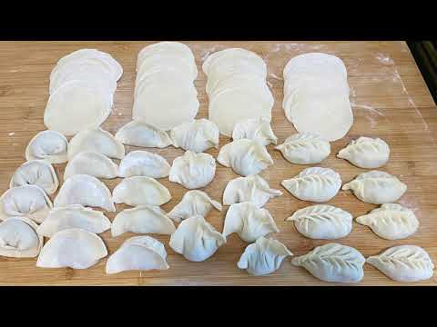 4 Ways to Make Dumpling Wrappers & 5 Folding Techniques