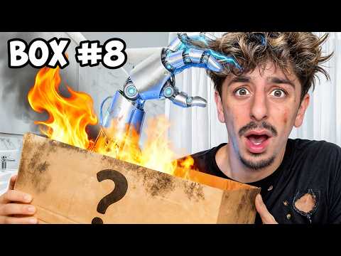 I Survived 24 Hours Using ONLY Mystery Boxes!