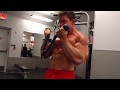 Bicep Curls w/rope attachment & posing