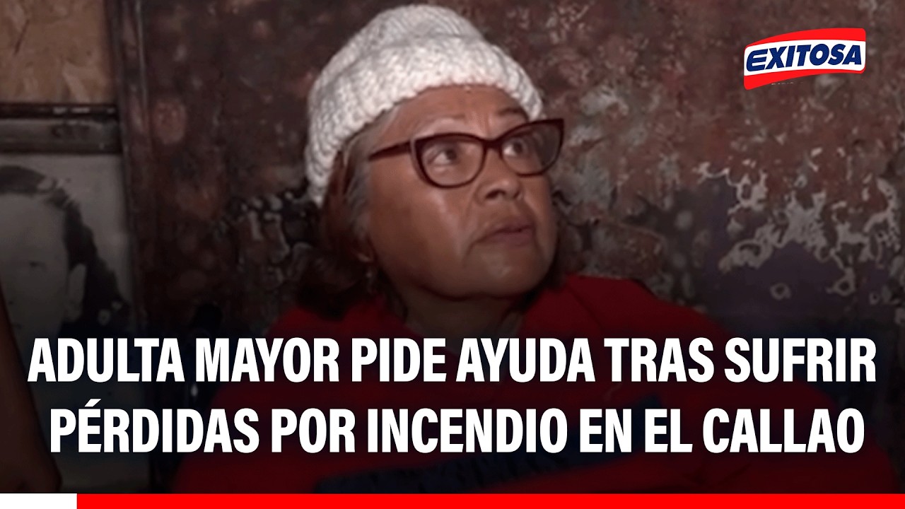 🔴🔵 Adulta mayor pide ayuda tras perderlo todo luego de un incendio en el Callao
