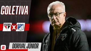 COLETIVA SÃO PAULO: DORIVAL JR. FALA AO VIVO APÓS SÃO PAULO X MILLONÁRIOS NA LIBERTADORES | ESPN