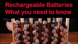 How to use Rechargeable batteries: What you need to know